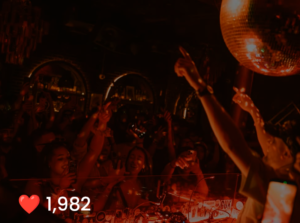 Miami nightlife in floyd club