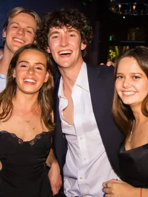 Miami graduation event with a fun party vibe